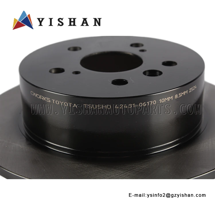 43512-06170-TA FRONT BRAKE DISC CAMRYHYBRID ASV71,AXVA70,AXVH71,MXVA71